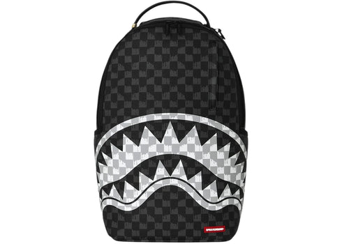 Sprayground Check Shark Backpack Black