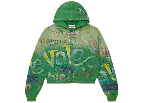 Vale Forever Spearmint Zip Up Hoodie Green