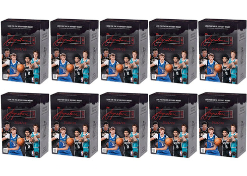 2025-26 Topps Signature Class Basketball Value Box 10x Lot