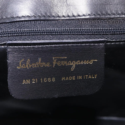 Gancini Convertible Top Handle Bag Leather Mini