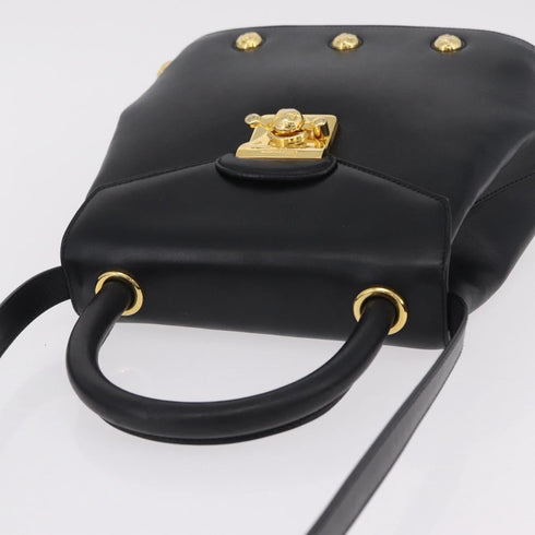 Gancini Convertible Top Handle Bag Leather Mini