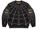 Supreme Vanson Leathers Spider-Man Sweater Black