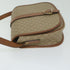 Vintage Saddle Flap Shoulder Bag Macadam Coated Canvas Small