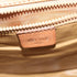 Vintage Saddle Flap Shoulder Bag Macadam Coated Canvas Small