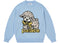 Palace Lamb Knit Sweater Skyline Blue