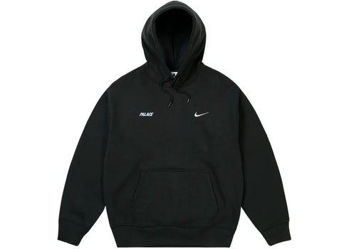 Palace x Nike Font Swoosh Hoodie Black