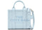 Marc Jacobs The Crossbody Leather Tote Bag Cloud Blue