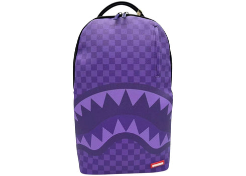 Sprayground Purple Shark Sharks In Paris DLXSV Backpack Purple