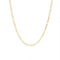 1.4MM 18K Vermeil Gold Figaro Chain