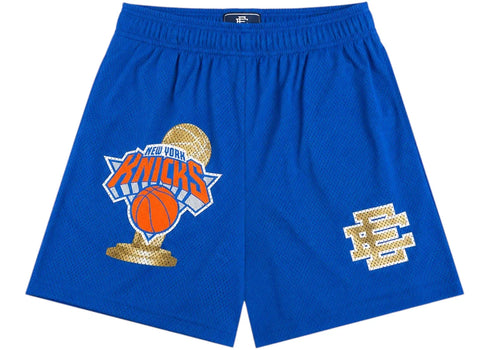 Eric Emanuel x New York Knicks Champ Shorts Blue/Gold