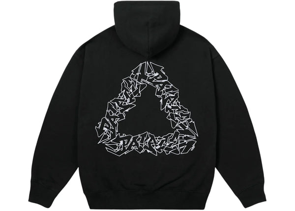 Palace P3 Piece Hoodie Black