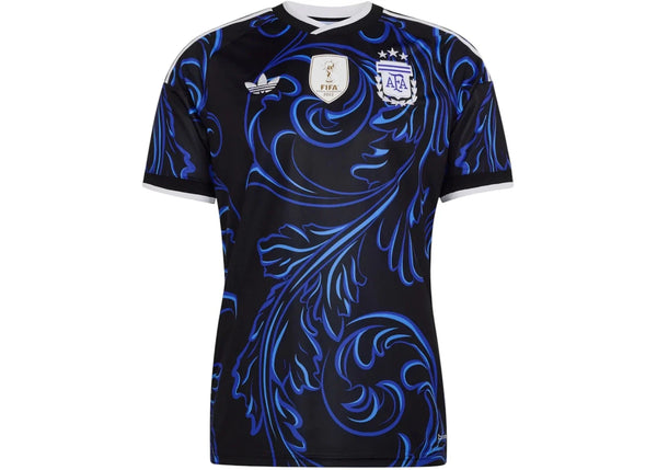 adidas Argentina 26 Away Jersey Black/Lucid Blue/Blue Burst