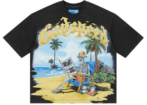 Godspeed Skeleton Beach II NG T-shirt Black