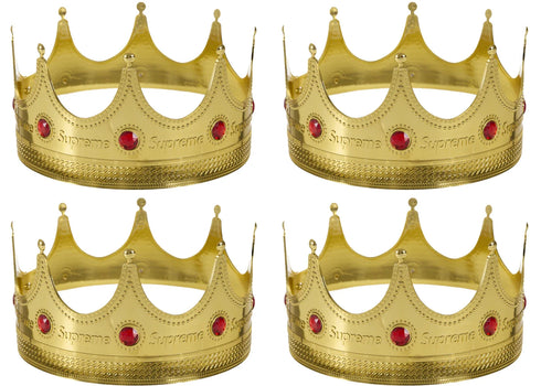 Supreme Gold Crown (4x Lot) Multicolor