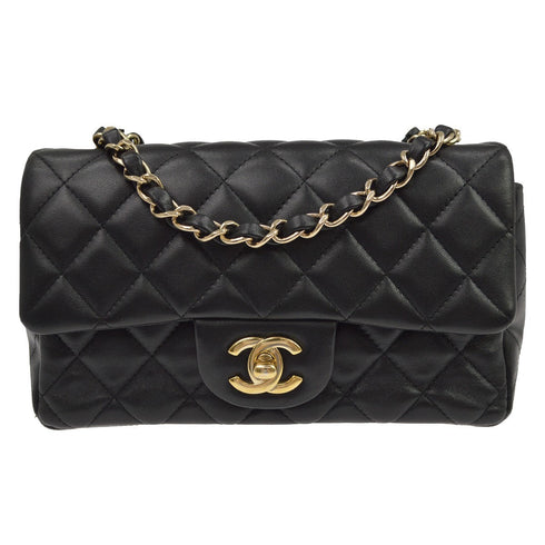 Classic Single Flap Bag Quilted Lambskin Mini