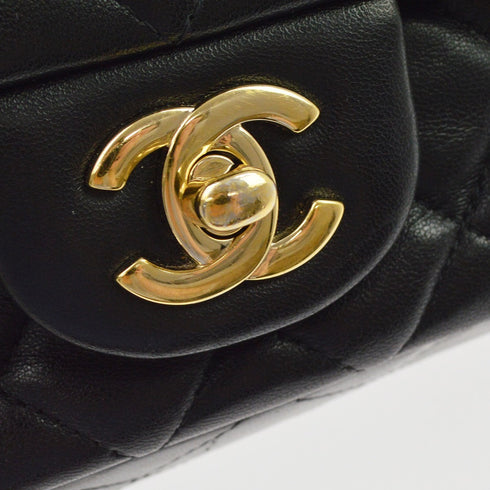 Classic Single Flap Bag Quilted Lambskin Mini
