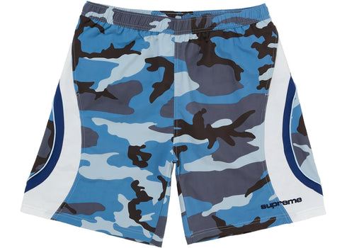 Supreme Paneled Water Short Blue Camo