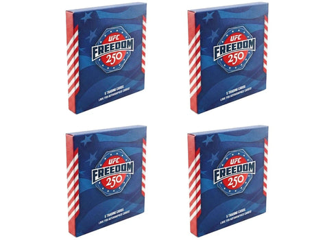 2026 Topps UFC Freedom 250 (4x Lot)