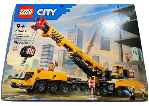 LEGO City Yellow Mobile Construction Crane Set 60409