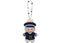 Pop Mart The Monsters De Vliegende Labubu Series Captain Labubu Vinyl Plush Hanging Card