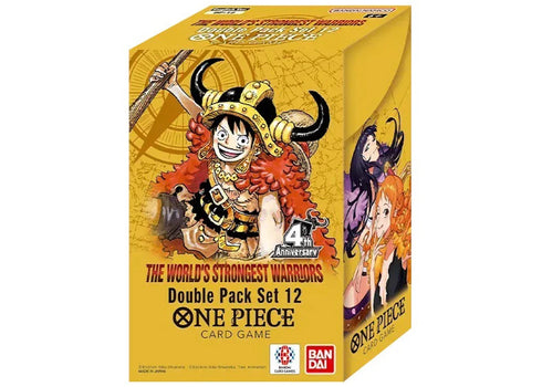 2026 Bandai One Piece The World's Strongest Warriors (OP-17) Double Pack Set Vol. 12