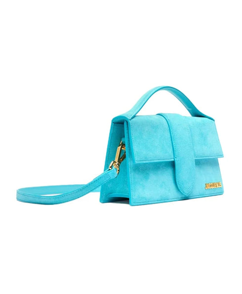 Le Grand Bambino Flap Bag Suede