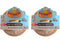 Squishy Bun Mini Squishy Mystery Squishy Series 1 "Dumpling" (Silver Holographic Glitter Chase Version) Blind Box 2x Lot