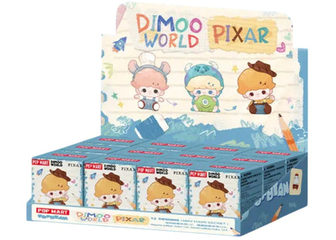 Pop Mart Pop Bean Dimoo World x Pixar Series Sealed Case (12 Blind Box)