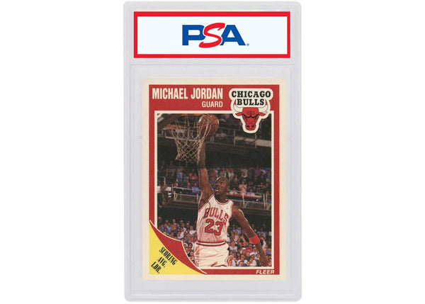 Michael Jordan 1989 Fleer #21 (PSA Graded)