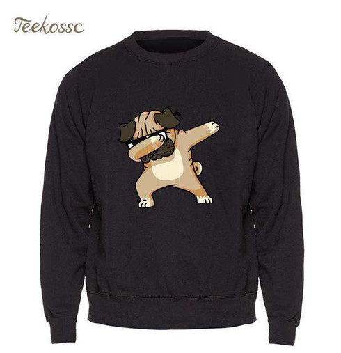 Dabbin' Pug Sweatshirt
