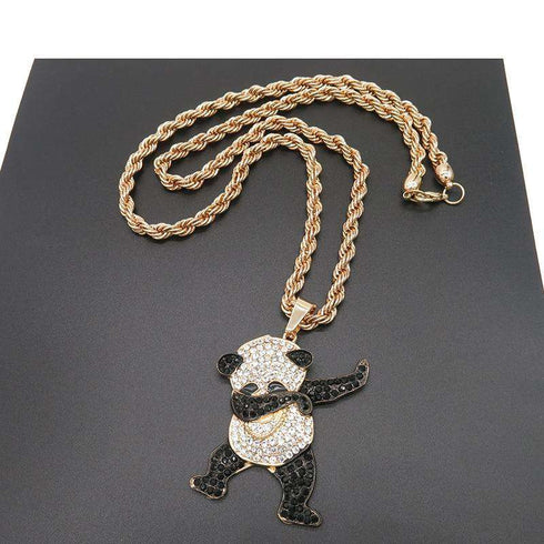 Blinged Out Dabbin’ Panda Chain