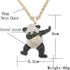 Blinged Out Dabbin’ Panda Chain