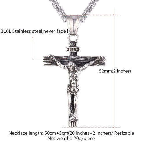 Crucifix Pendant Necklace