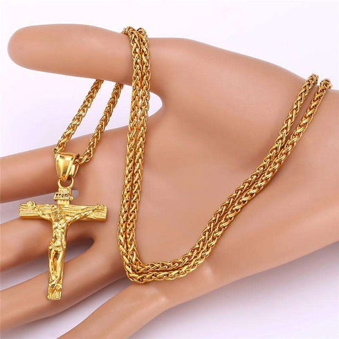 Crucifix Pendant Necklace