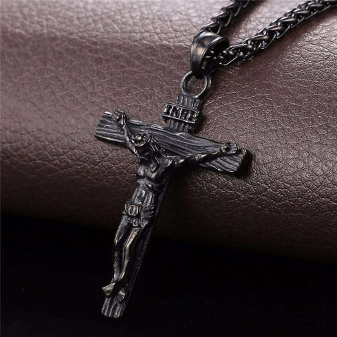 Crucifix Pendant Necklace