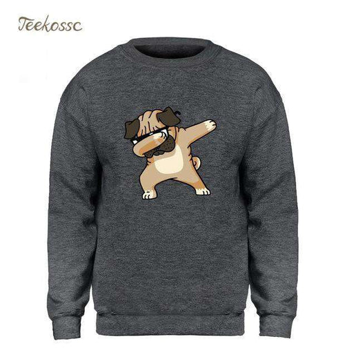 Dabbin' Pug Sweatshirt