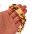 Deck Ya Wrists Thick Cuban Bracelet