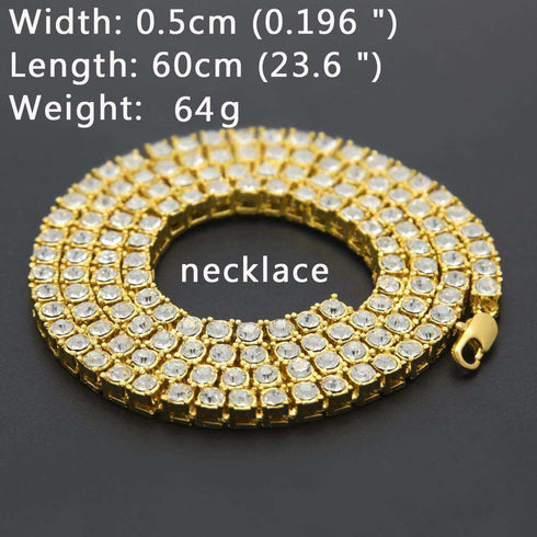 Draped in Gold Watch, Bracelet, and Chain Combo