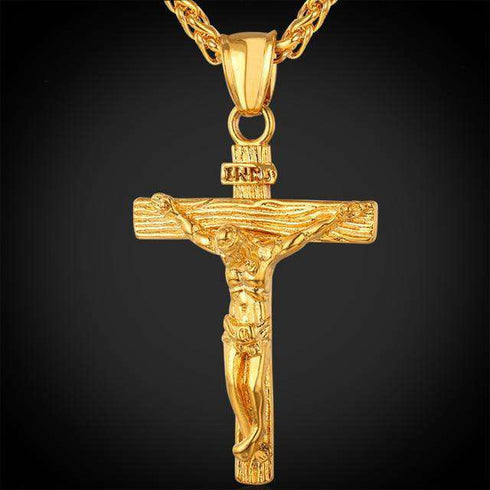 Crucifix Pendant Necklace