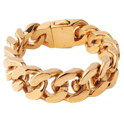 Deck Ya Wrists Thick Cuban Bracelet