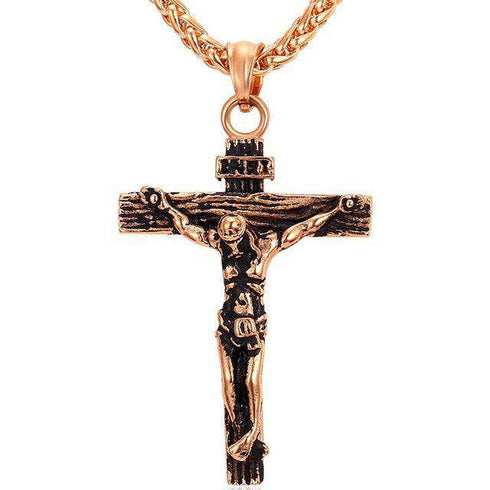 Crucifix Pendant Necklace