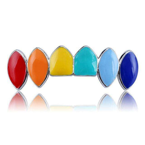 Taste tha Rainbow Tekashi69 Grillz