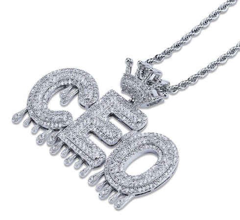 Top Dawg CEO Custom Blinged-Out Chainz