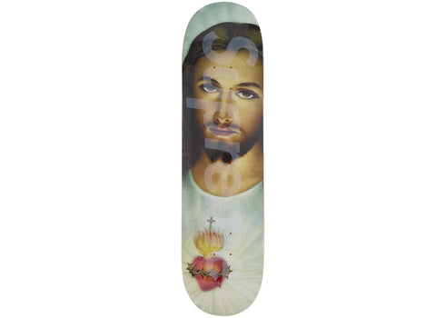 Supreme Prayer Card Skateboard Deck Multicolor