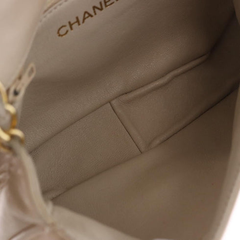 Vintage CC Stitch Flap Bag Leather Mini