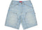 Supreme Repeat Jacquard Double Knee Denim Short Light Washed Indigo
