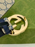 Gucci Classic Men's Belt — Gold Buckle & Silver Buckle