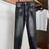 Louis Vuitton Logo-Embroidered Jeans