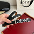 Loewe Women’s Leather Belt Anagram Buckle Classic Dress Waist Belt for Jeans Trousers Coat Casual Formal