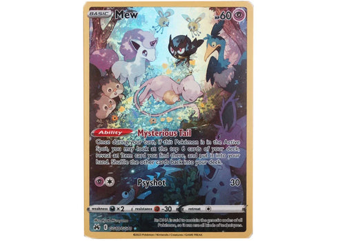 Mew 2023 Pokémon Sword & Shield Crown Zenith FA Full Art (English) GG10-GG70 Ungraded